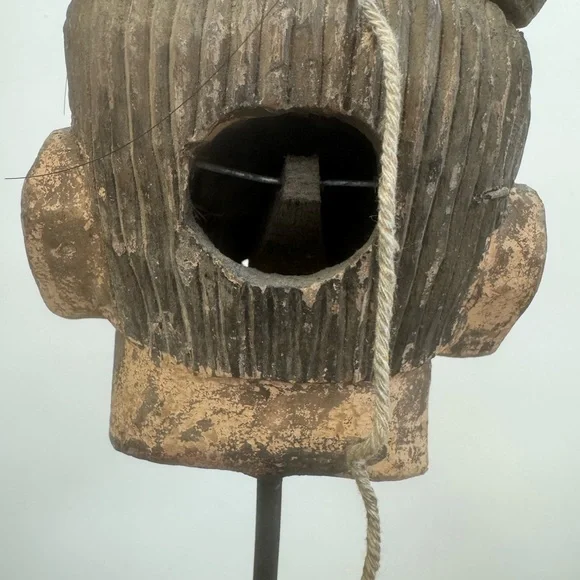 Burmese Animated Puppet Head on stand